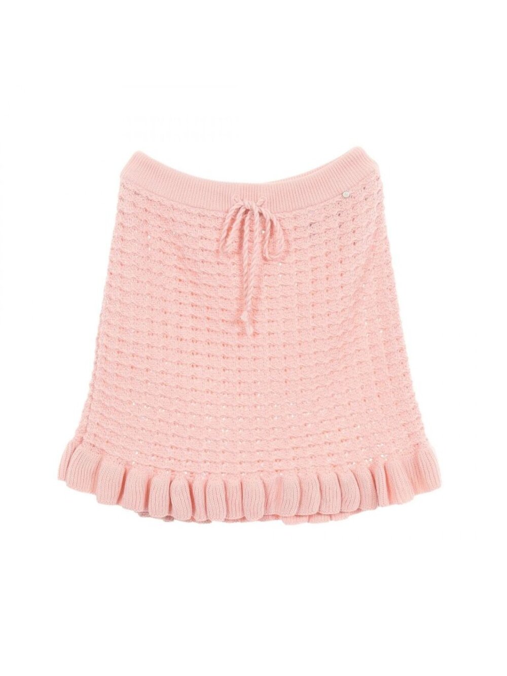 Dior Skirt Dioriviera Ruffles Knit Cotton